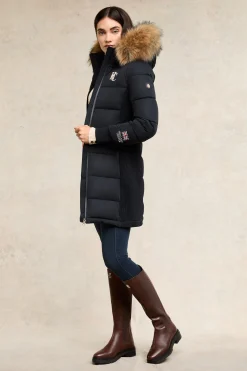 New Team Padded Coat (Ink Navy) Women Coats|Coats