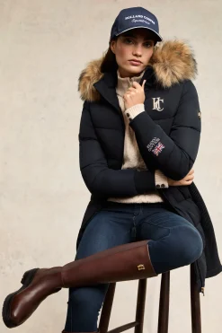 New Team Padded Coat (Ink Navy) Women Coats|Coats