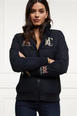 Outlet Team Padded Jacket (Ink Navy) Women Jackets|Jackets