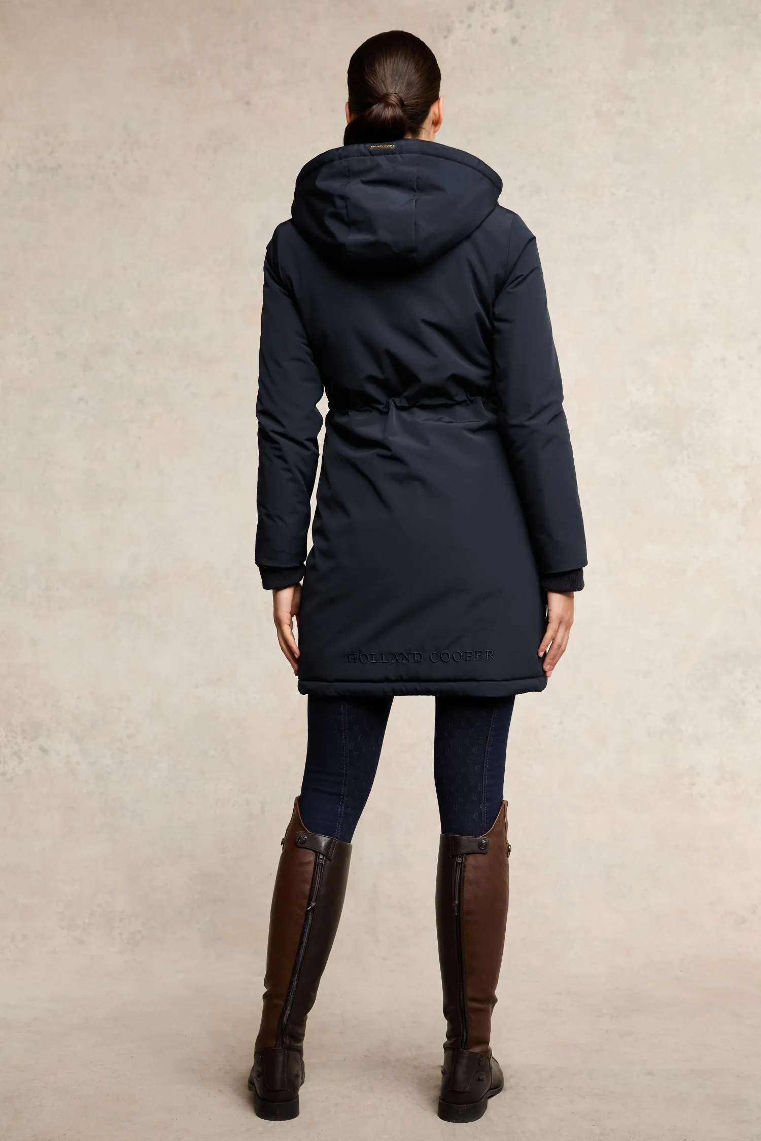Outlet Team Waterproof Coat (Ink Navy Mono) Women Coats|Coats