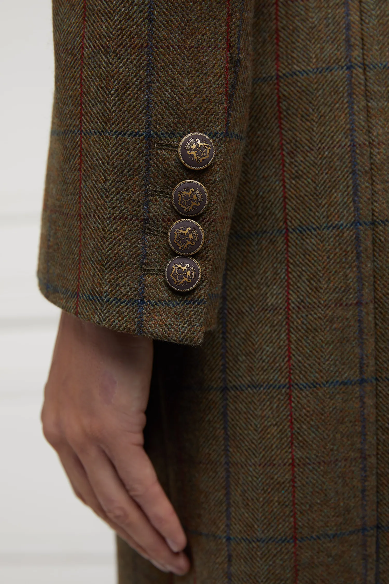New The Cheltenham Coat (Glen Green) Coats