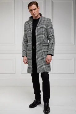 Outlet The Cheltenham Coat (Large Scale Prince of Wales Mono) Coats