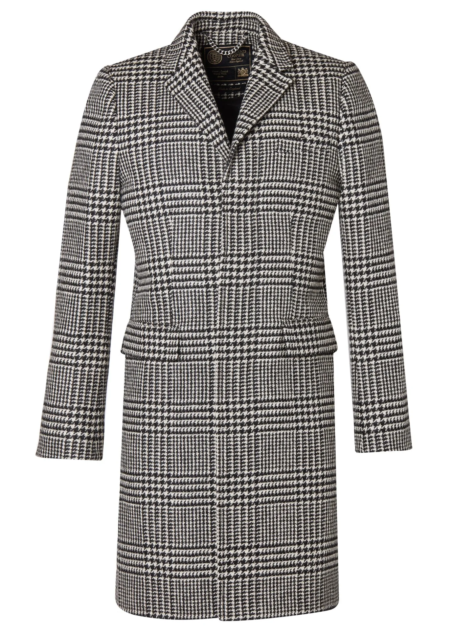Outlet The Cheltenham Coat (Large Scale Prince of Wales Mono) Coats
