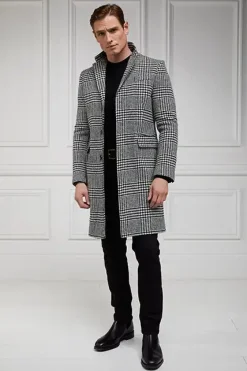 Outlet The Cheltenham Coat (Large Scale Prince of Wales Mono) Coats