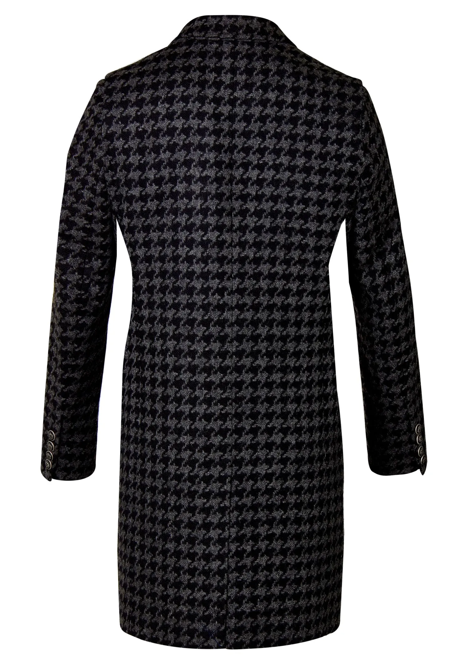 Hot The Cheltenham Coat (Large Scale Charcoal Houndstooth) Coats
