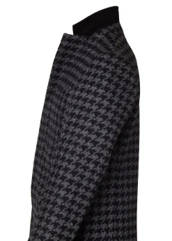 Hot The Cheltenham Coat (Large Scale Charcoal Houndstooth) Coats