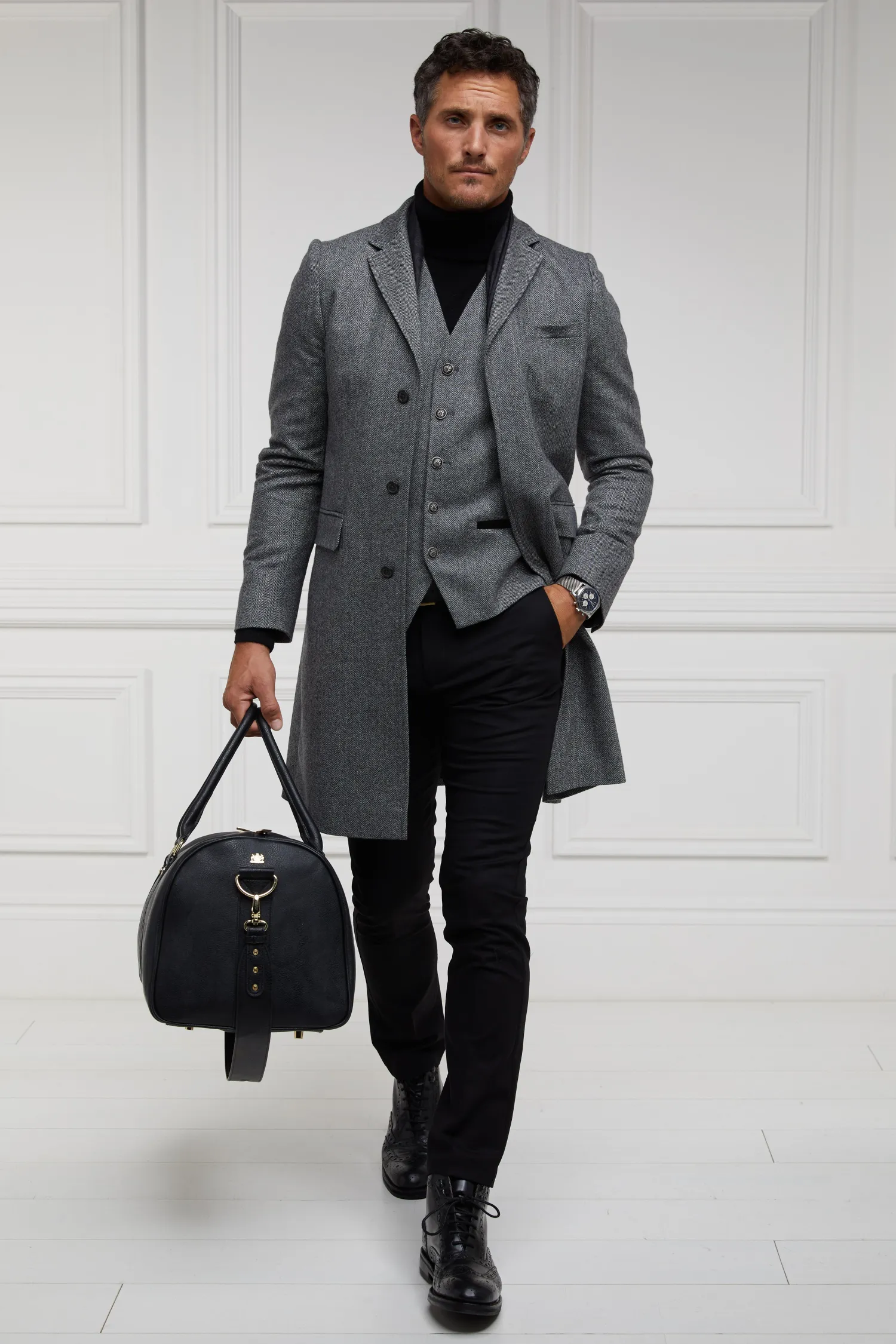 Outlet The Cheltenham Coat (Mono Herringbone) Coats