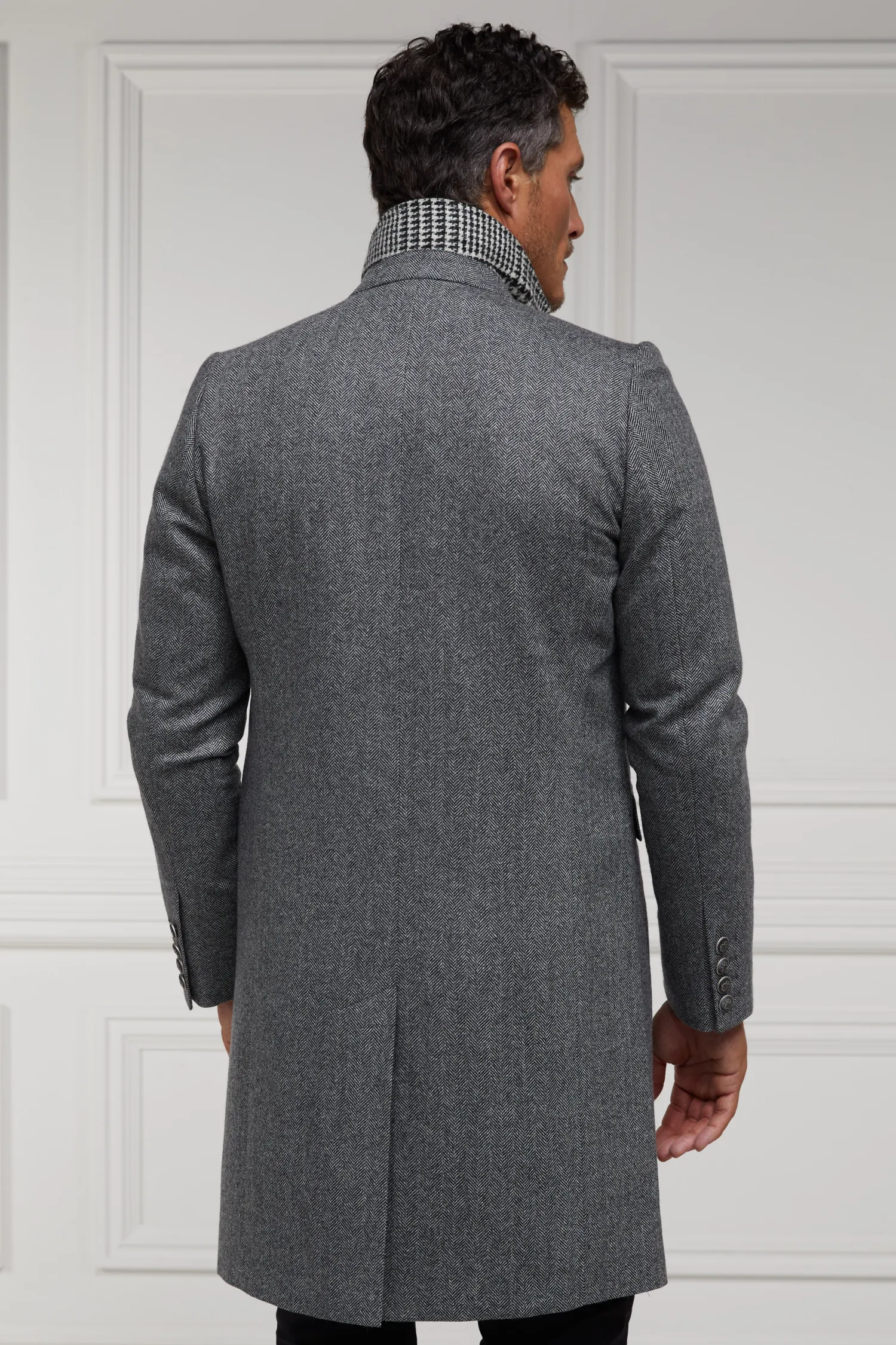 Outlet The Cheltenham Coat (Mono Herringbone) Coats