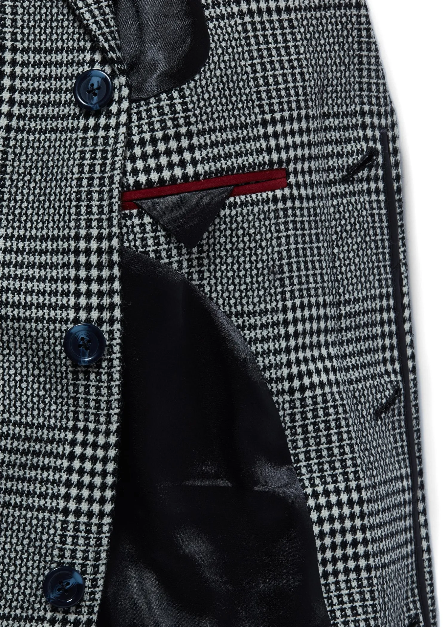 Fashion The Cheltenham Coat (Prince of Wales Mono) Coats