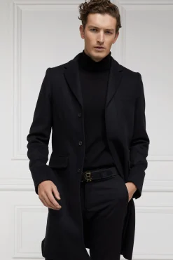 Discount The Cheltenham Coat (Soft Black) Coats