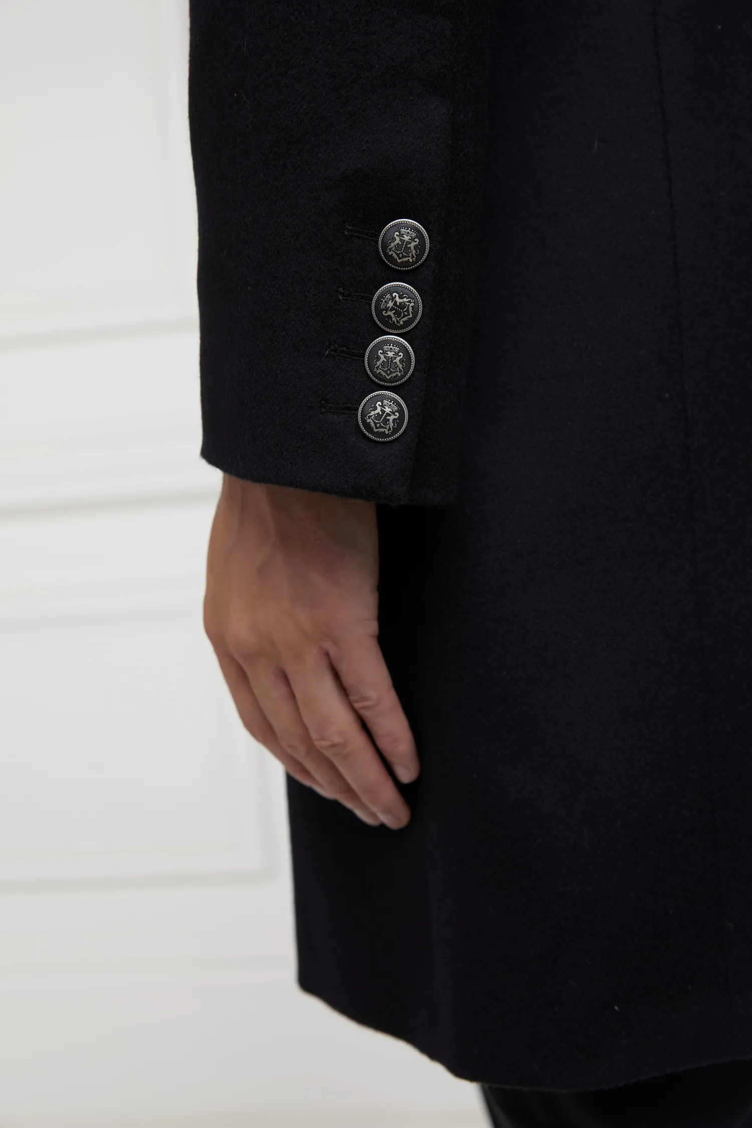 Discount The Cheltenham Coat (Soft Black) Coats