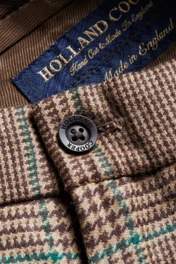Fashion The Classic Trouser (Clarence Check Forest) Tailored Trousers