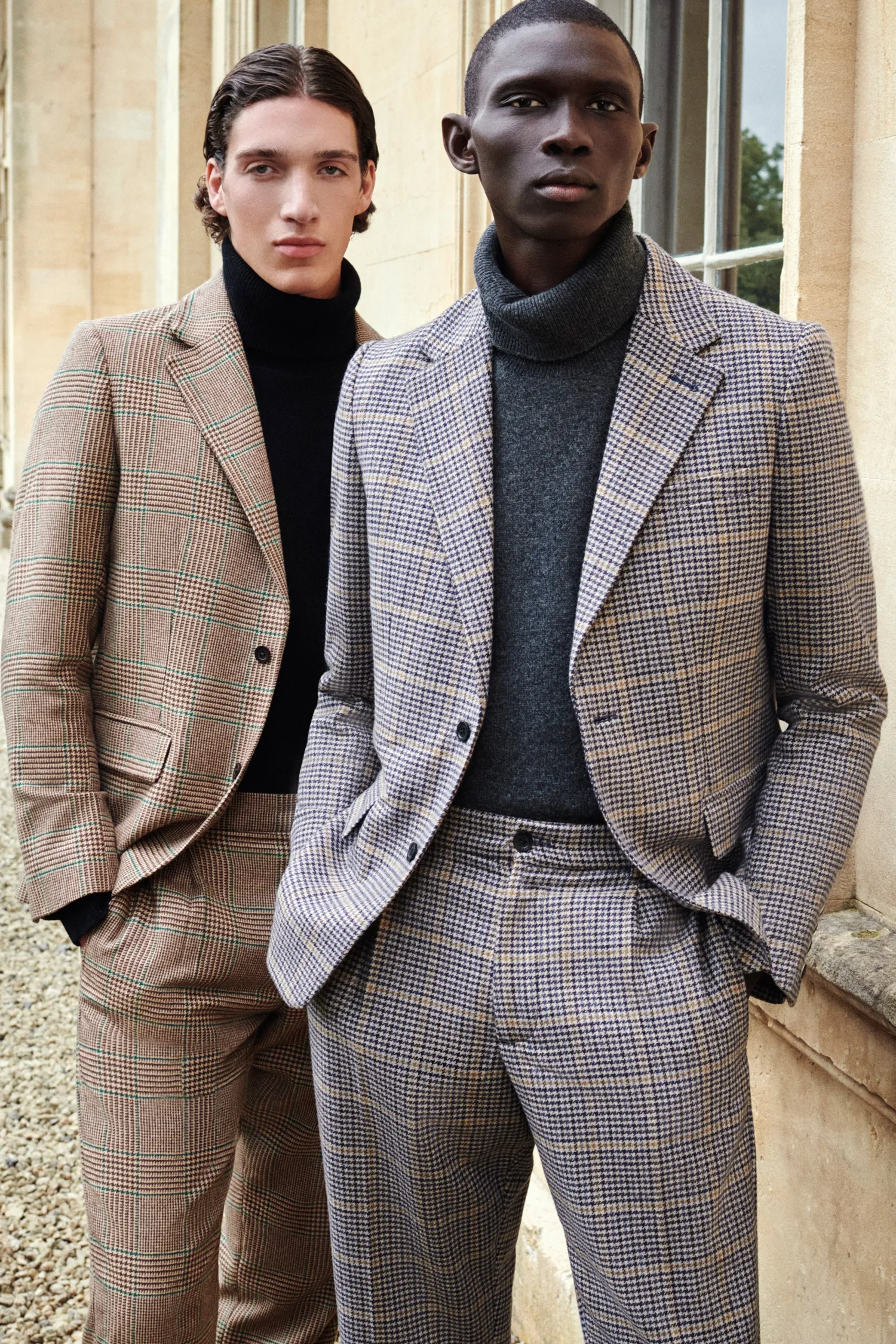 Online The Classic Trouser (Prince of Wales Navy) Tailored Trousers