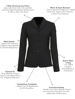 Online The Competition Jacket (Midnight Black) Jackets