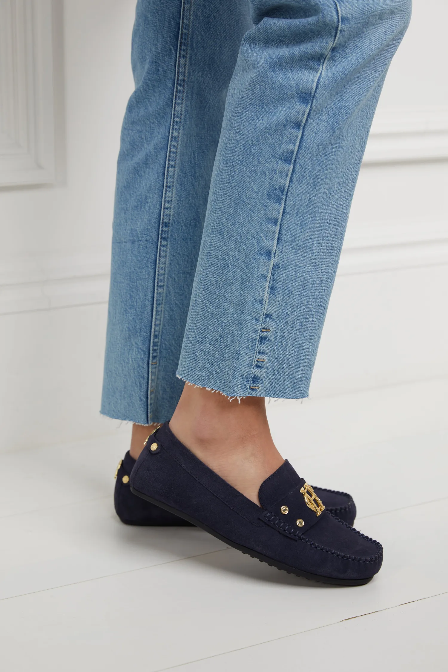 Clearance The Driving Loafer (Ink Navy) Women Loafers