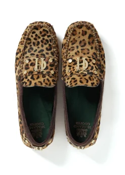 Hot The Driving Loafer (Leopard Pony) Women Loafers