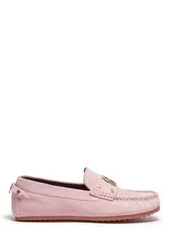 New The Driving Loafer (Soft Pink Suede) Women Loafers