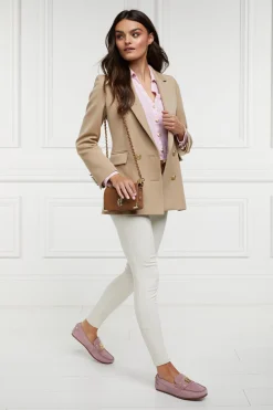 New The Driving Loafer (Soft Pink Suede) Women Loafers