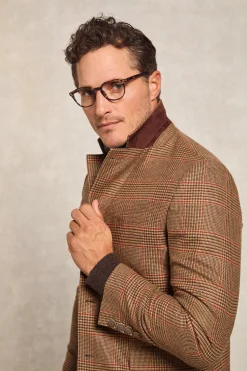 Hot The Single Breasted Blazer (Clarence Check Merlot) Blazers