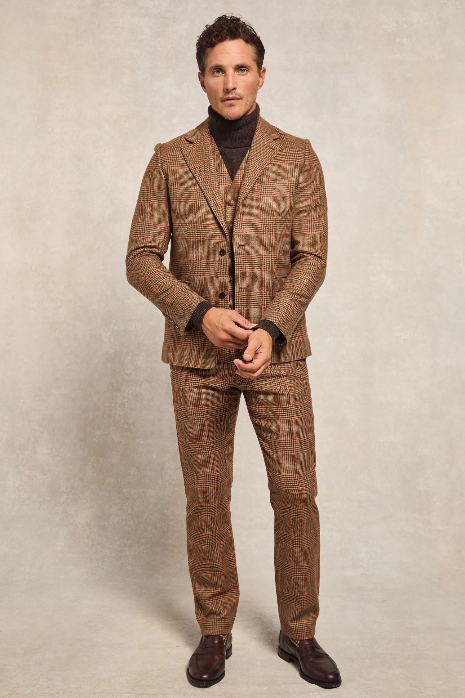 Hot The Single Breasted Blazer (Clarence Check Merlot) Blazers