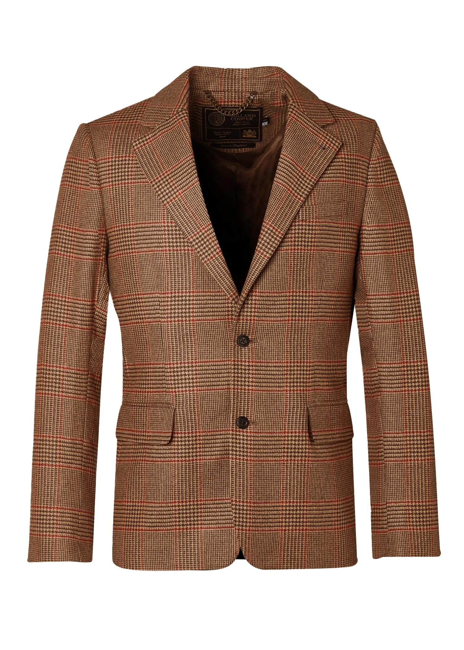 Hot The Single Breasted Blazer (Clarence Check Merlot) Blazers