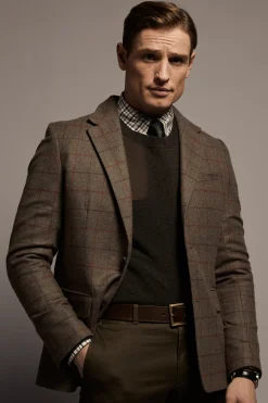 Outlet The Single Breasted Blazer (Hampton Check) Blazers