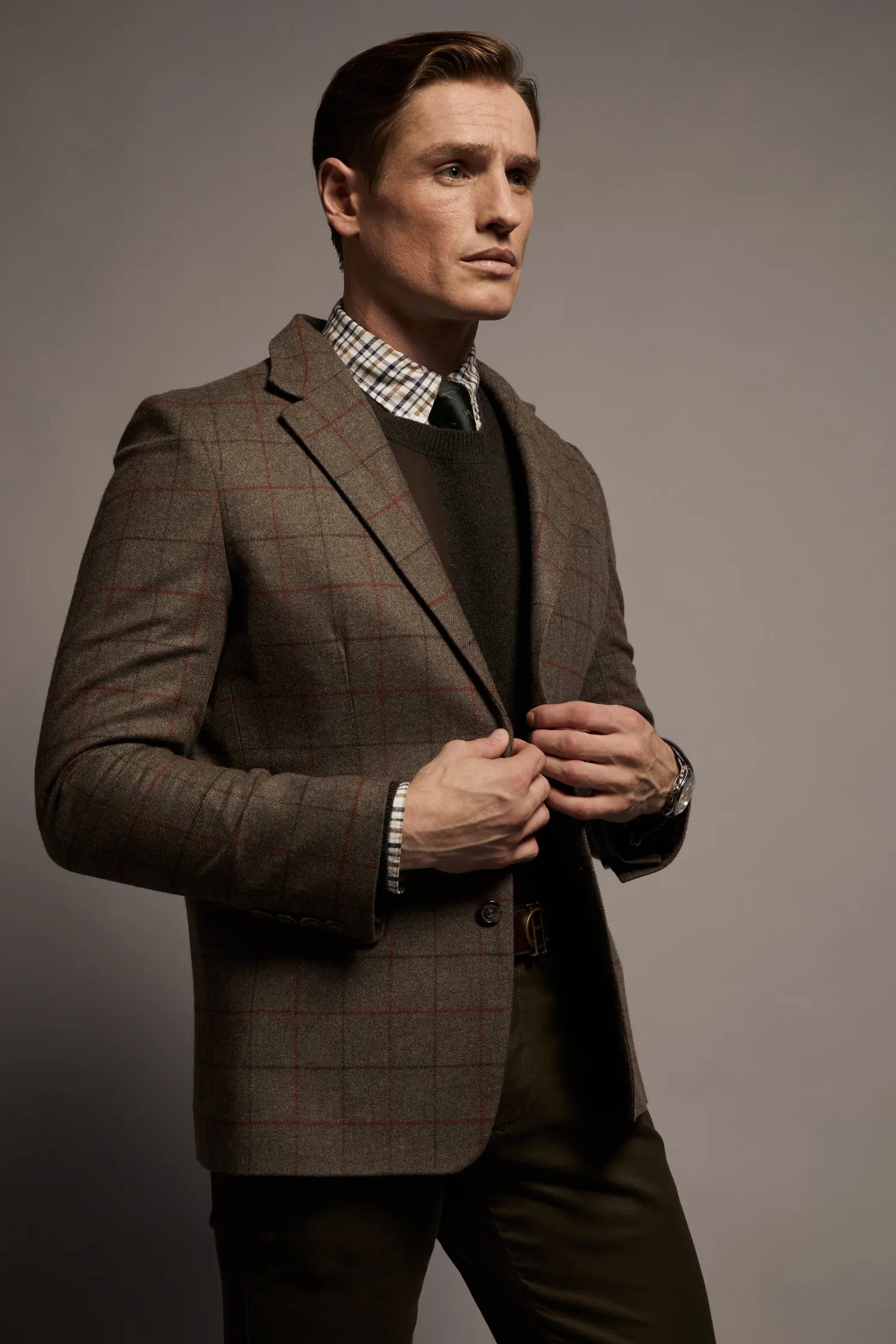 Outlet The Single Breasted Blazer (Hampton Check) Blazers