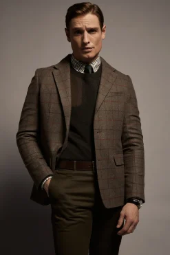 Outlet The Single Breasted Blazer (Hampton Check) Blazers