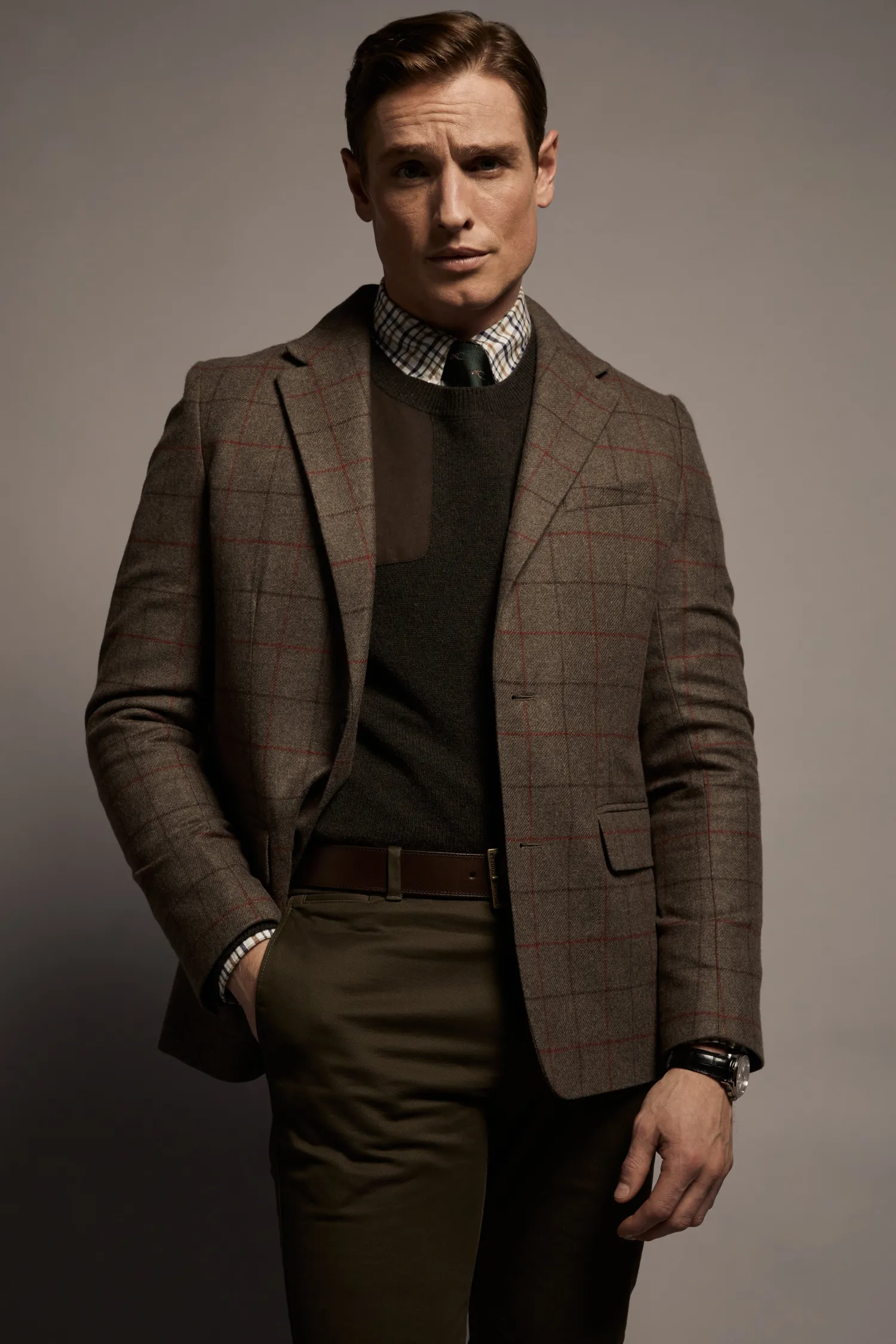 Outlet The Single Breasted Blazer (Hampton Check) Blazers