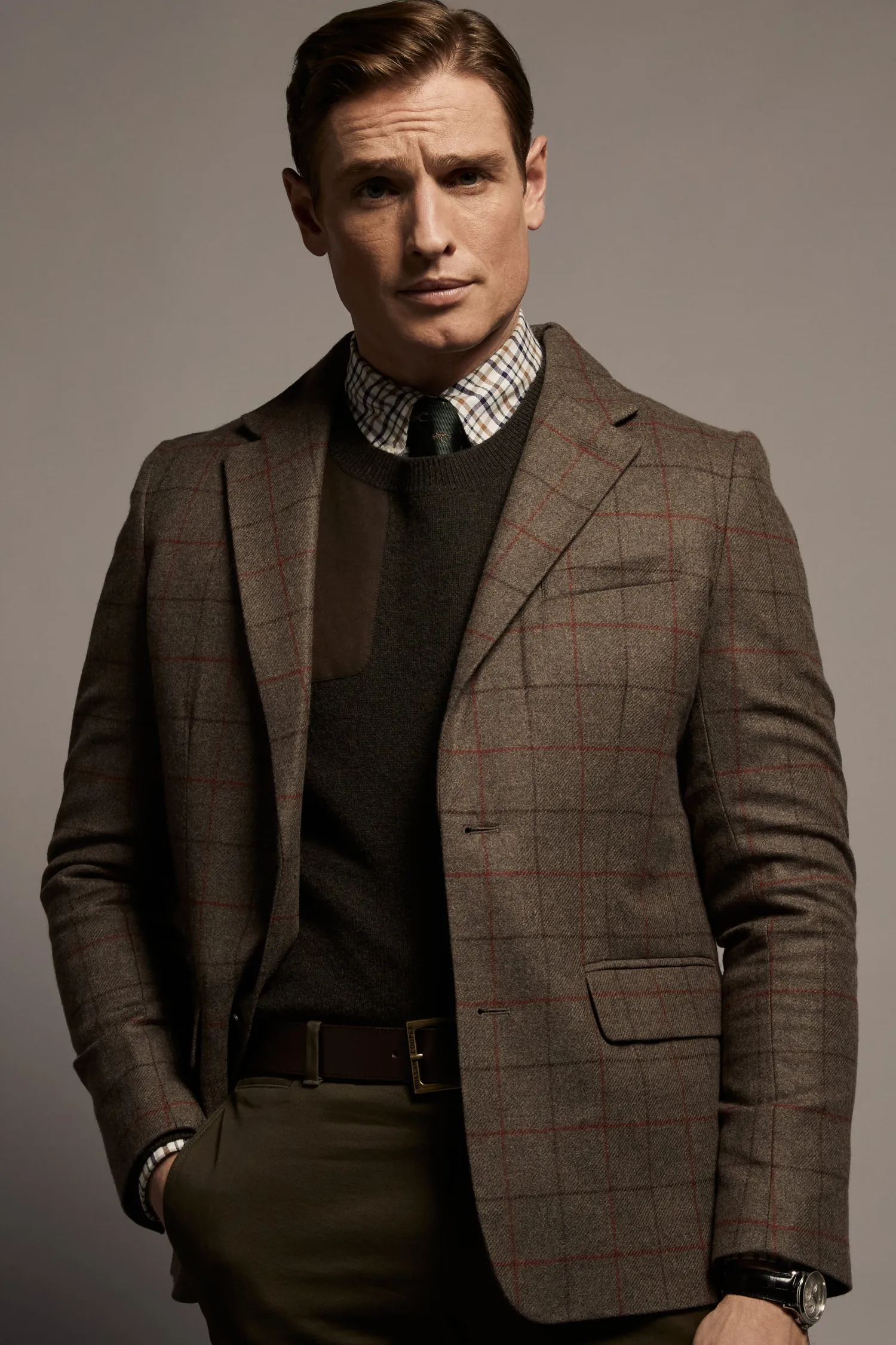 Outlet The Single Breasted Blazer (Hampton Check) Blazers