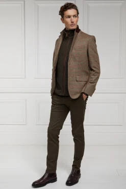 Online The Single Breasted Blazer (Clarence Check Forest) Blazers