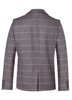 Hot The Single Breasted Blazer (Prince of Wales Navy) Blazers