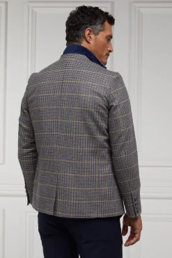 Hot The Single Breasted Blazer (Prince of Wales Navy) Blazers