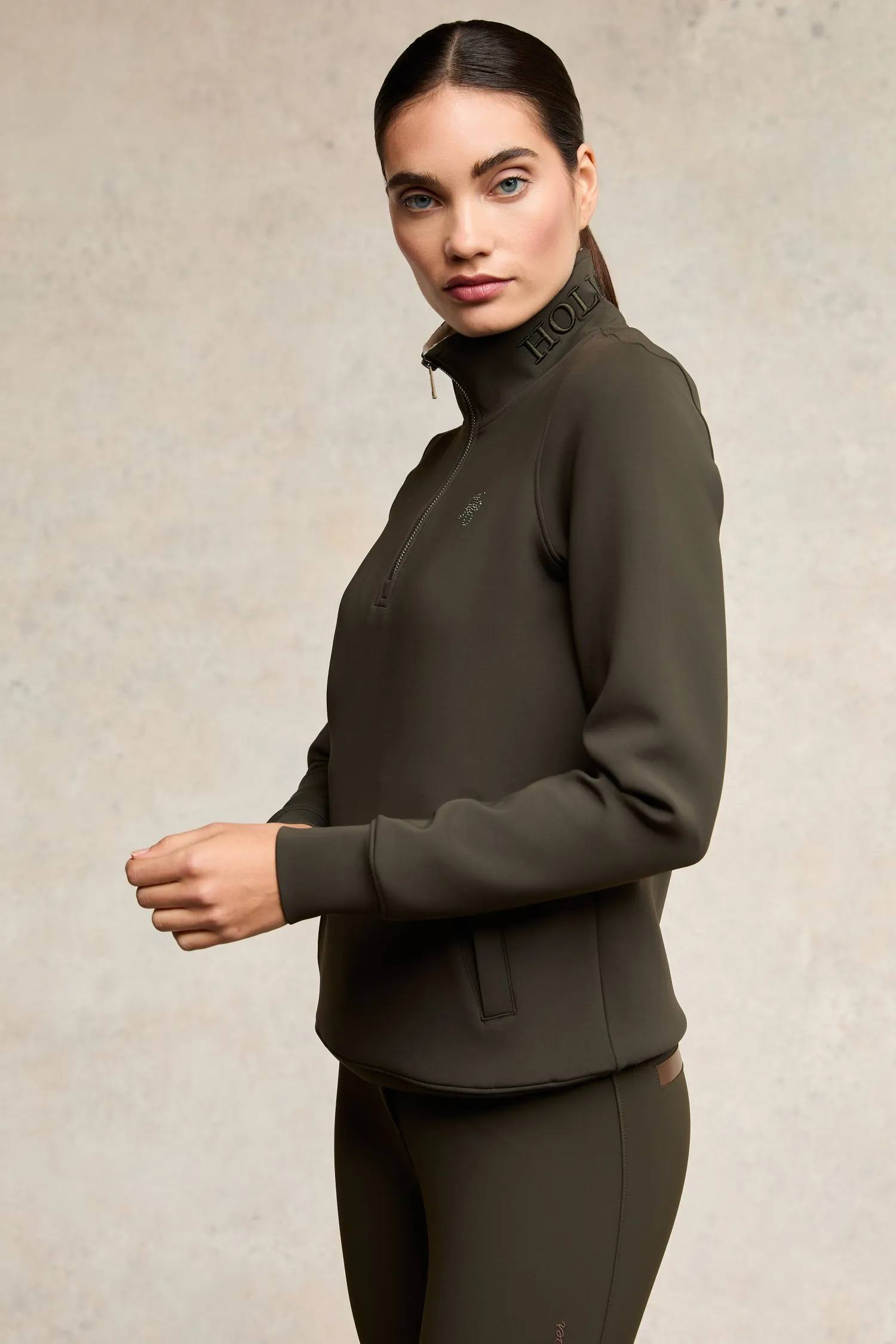 Online Training Henley (Dark Olive) Hoodies & Sweatshirts|Jackets