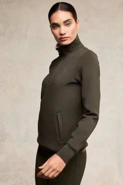 Online Training Henley (Dark Olive) Hoodies & Sweatshirts|Jackets