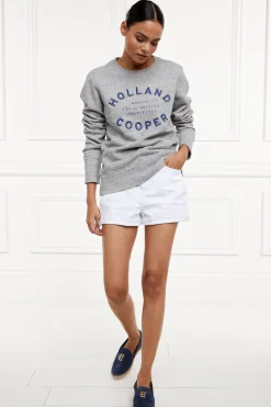 Online Varsity Crew (Grit Marl) Women Sweatshirts