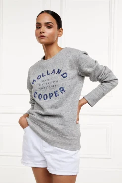 Online Varsity Crew (Grit Marl) Women Sweatshirts