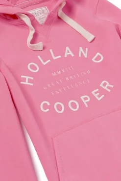 Fashion Varsity Hoodie (Peony Pink) Women Hoodies & Sweatshirts|Hoodies