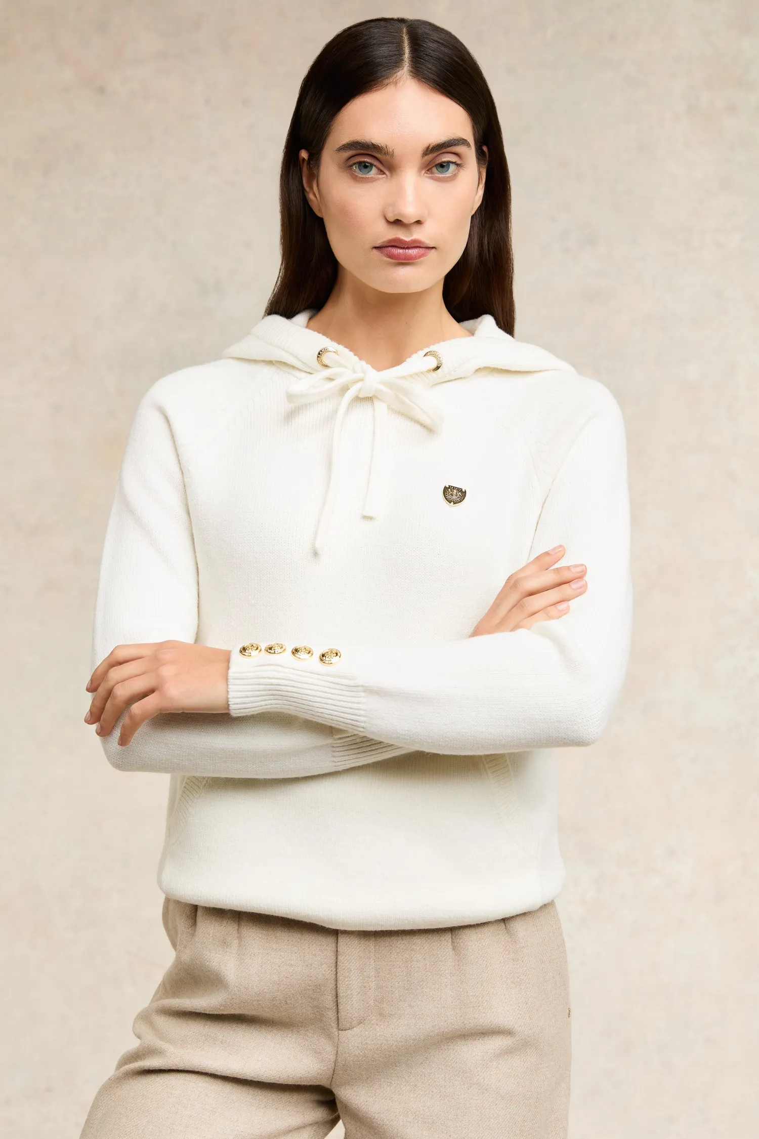 Outlet Verbier Knitted Hoodie Women Hoodies