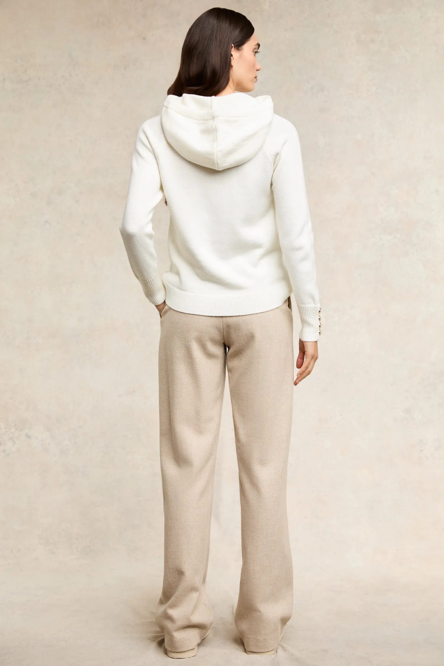 Outlet Verbier Knitted Hoodie Women Hoodies