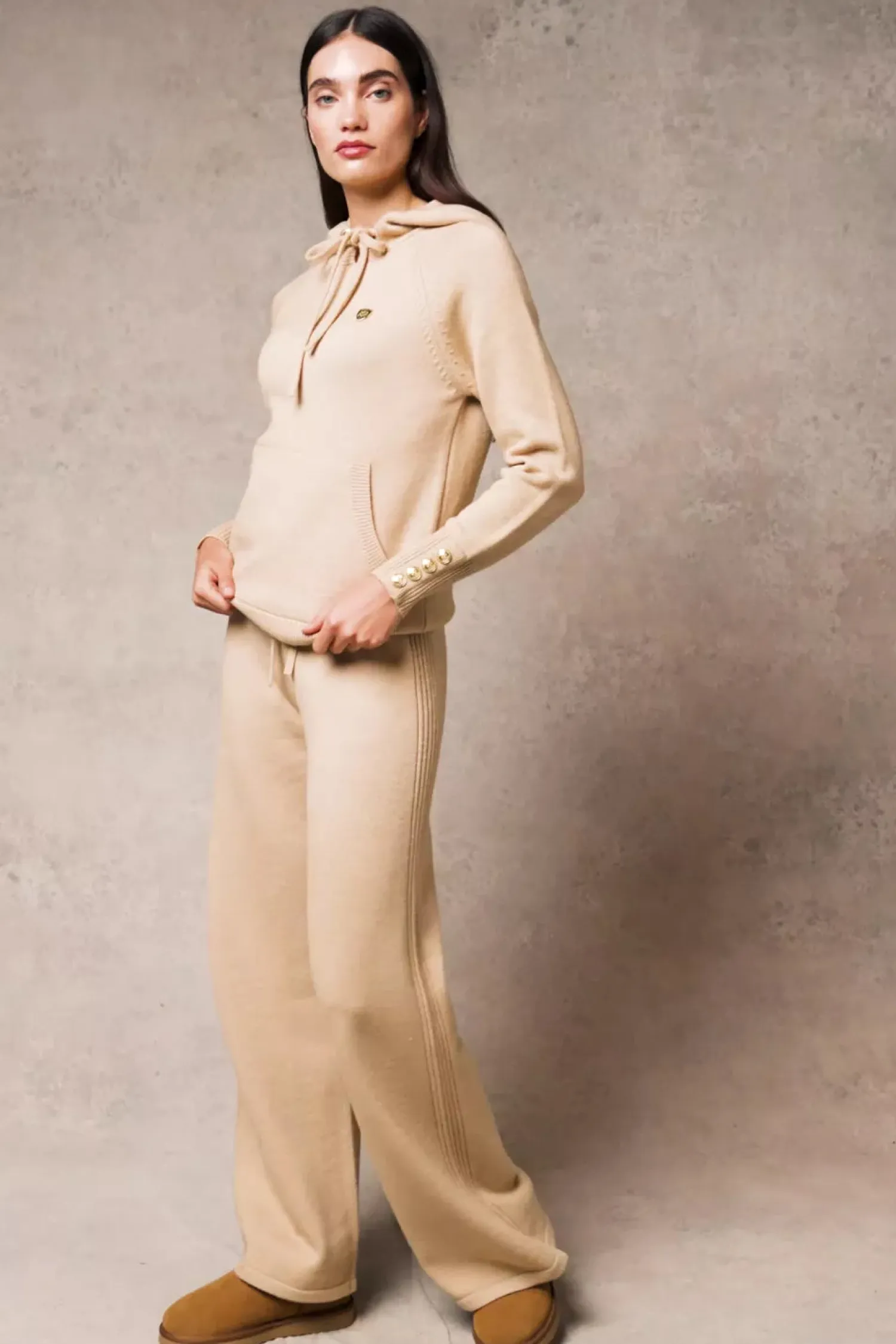 Hot Verbier Wide Leg Pant (Light Camel) Women Trousers