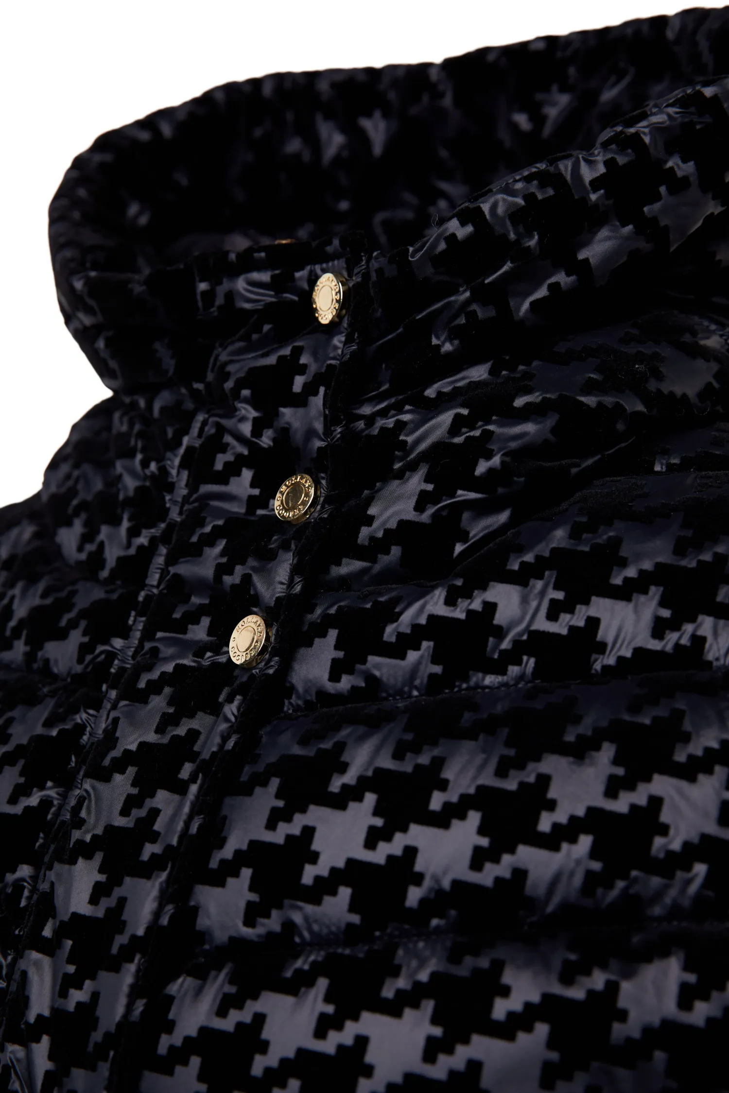 Fashion Vermont Gilet (Mono Houndstooth) Women Gilets