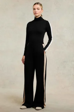 Fashion Wide Leg Pant Women Trousers