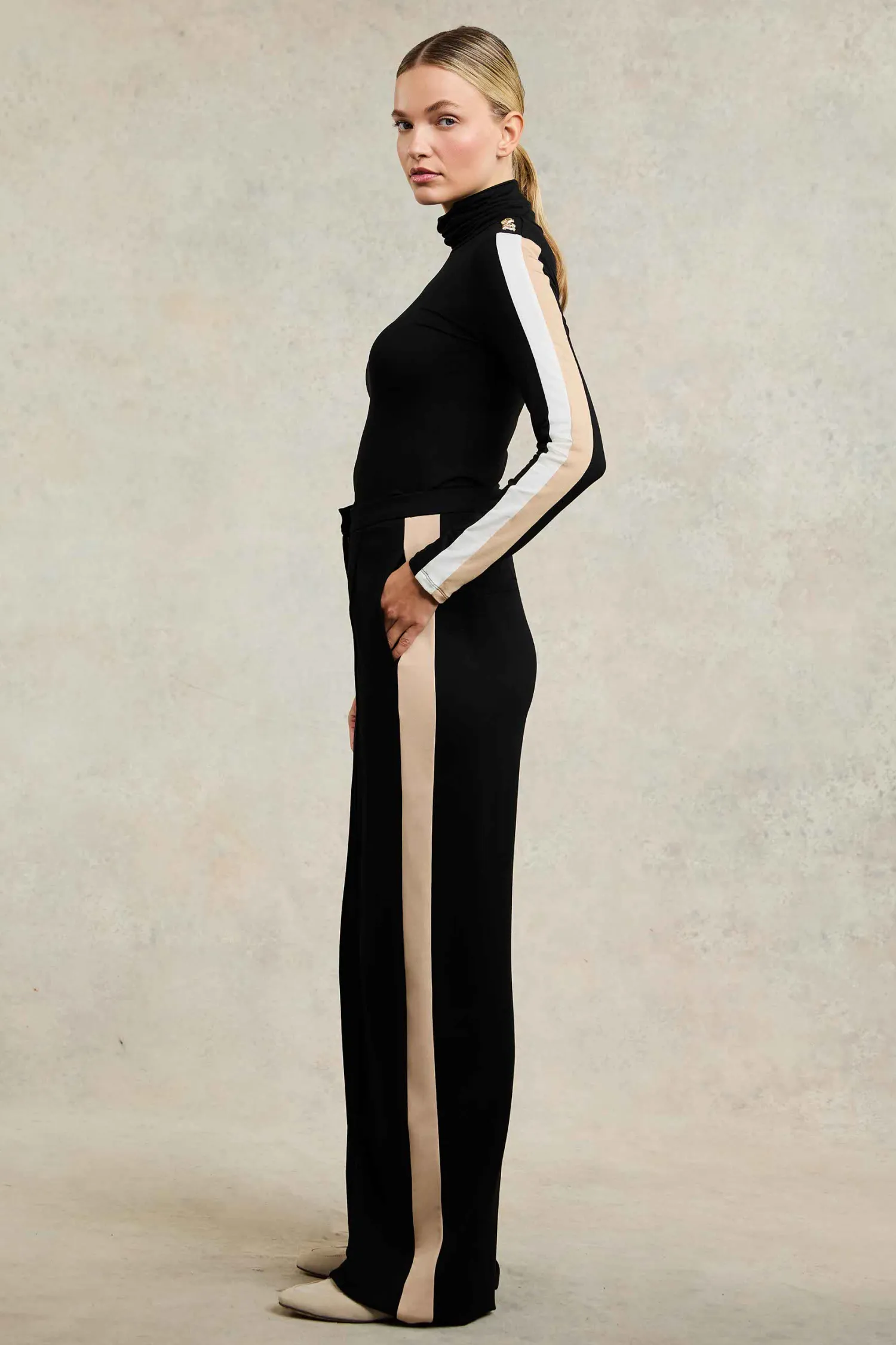 Fashion Wide Leg Pant Women Trousers