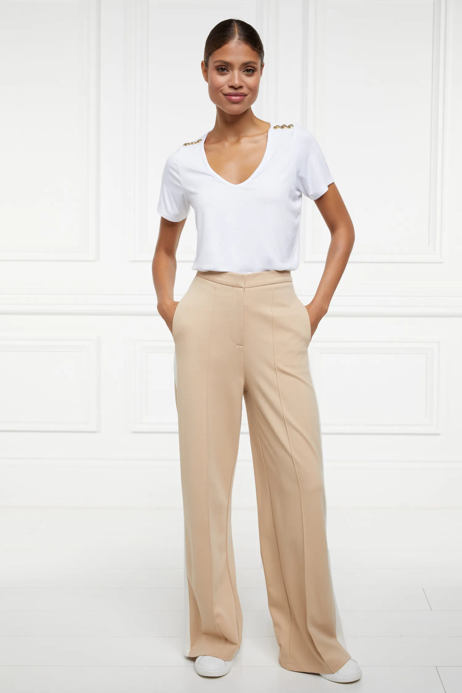 Discount Wide Leg Pant Women Trousers