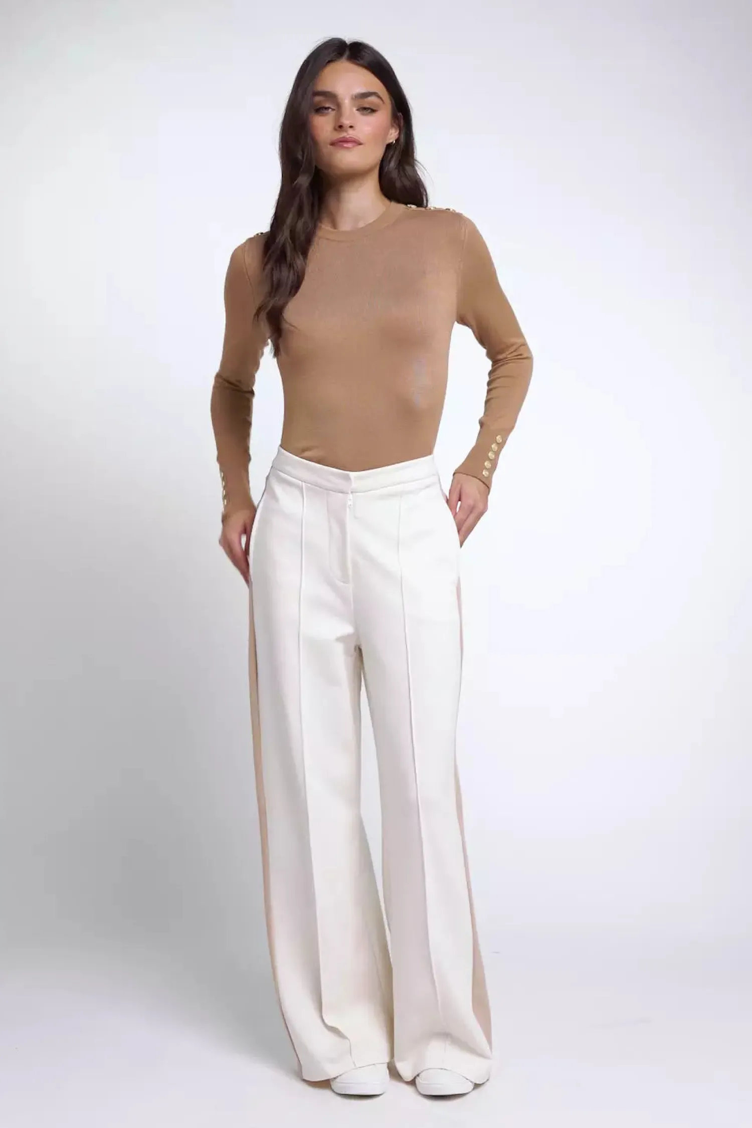 Clearance Wide Leg Pant Women Trousers