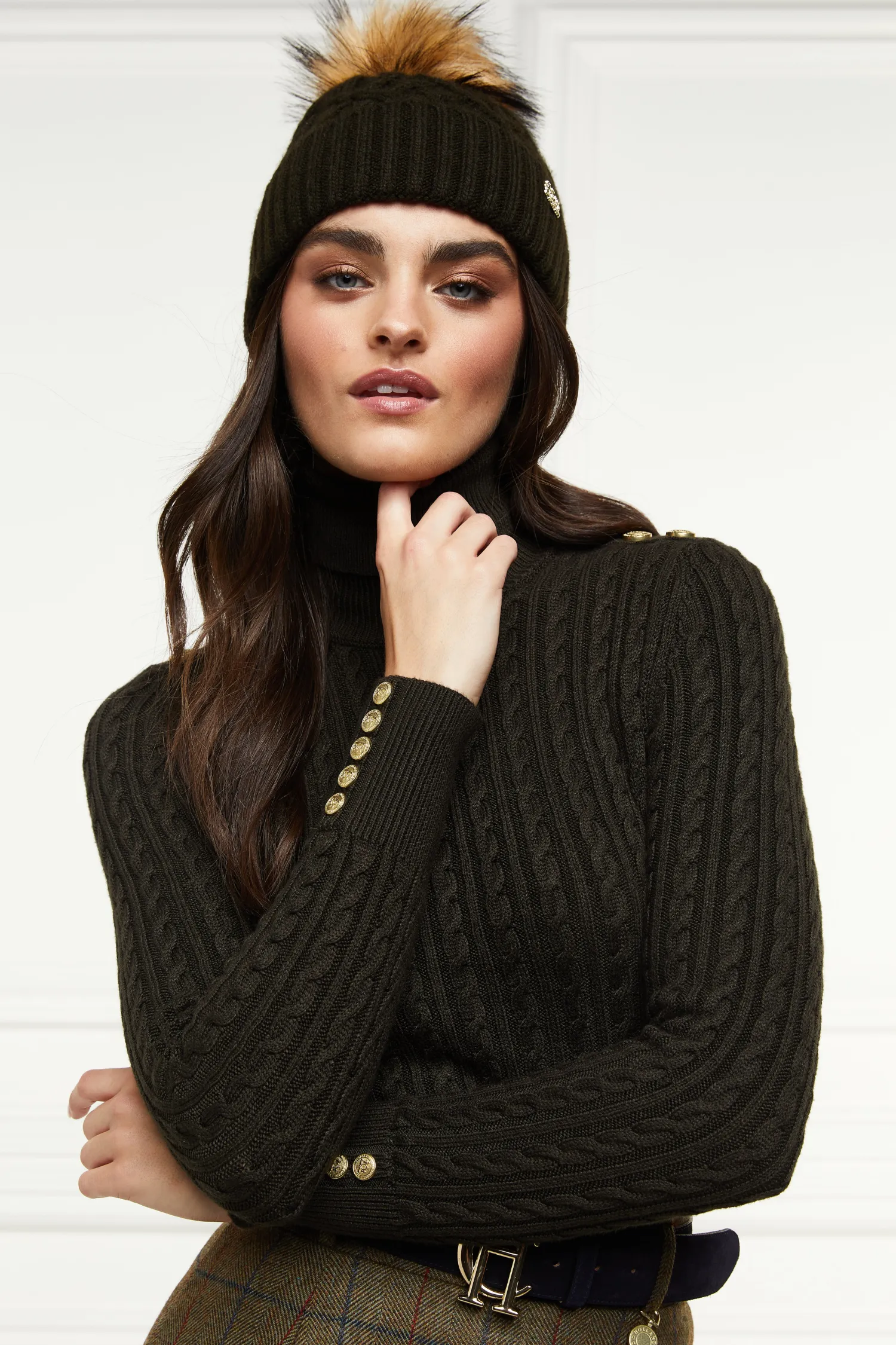 Discount Windsor Bobble Hat (Fern Green) Women Hats & Headbands|Hats & Headbands
