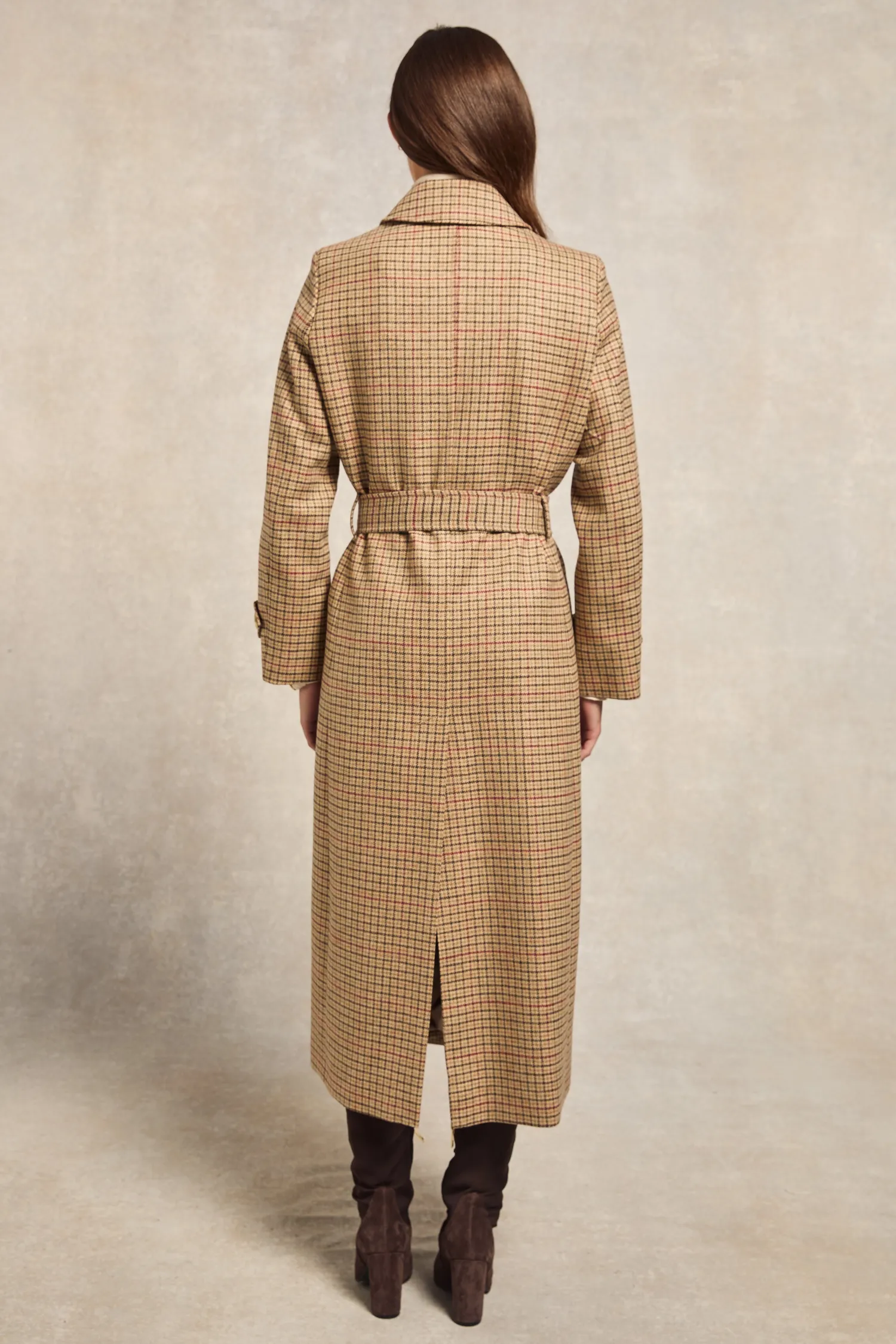 Outlet Wrap Coat (Charlton Tweed) Women Coats|Tailoring
