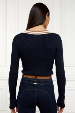 Best Zoe Knit (Ink Navy) Women Knitwear